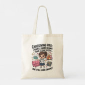 Caregiving Pro Funny Soap Opera Drama  Tote Bag (Achterkant)