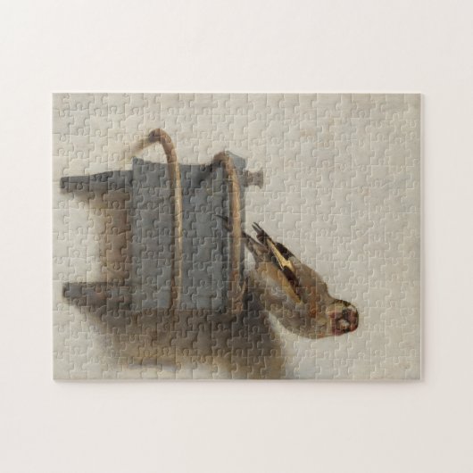 Carel Fabritius, The Goldfinch - 17th C. Fine Art Legpuzzel (Horizontaal)