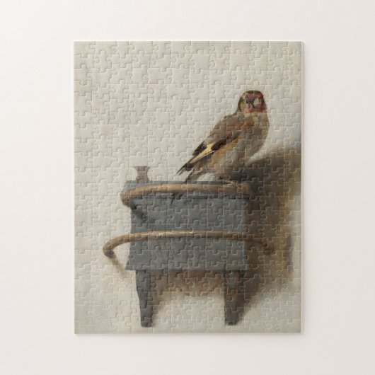 Carel Fabritius, The Goldfinch - 17th C. Fine Art Legpuzzel (Verticaal)