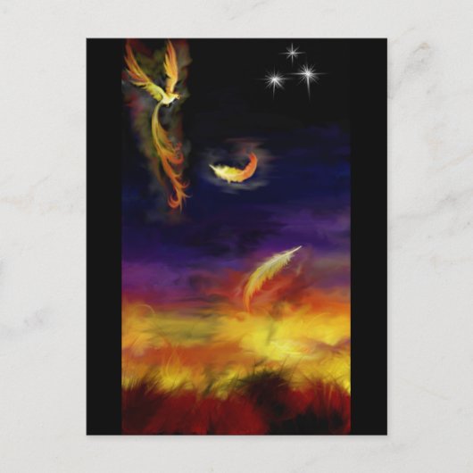 Careless Phoenix Briefkaart (Voorkant)