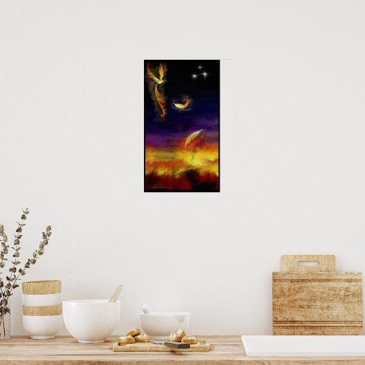 Careless Phoenix Poster (Keuken)