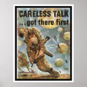 CARELESS TALK POSTER (Voorkant)