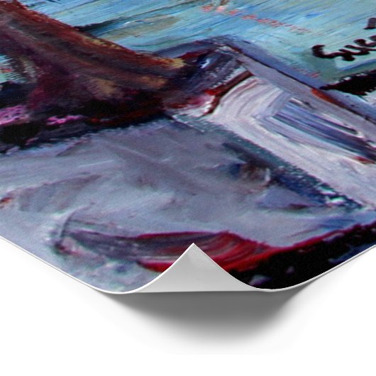 Carenage Morning Poster (Hoek)