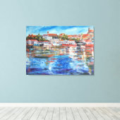 Carenage of St. George's, Grenada Canvas Afdruk (Insitu (Houten vloer))