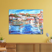 Carenage of St. George's, Grenada Canvas Afdruk (Insitu (Woonkamer))