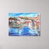 Carenage of St. George's, Grenada Canvas Afdruk (Voorkant)