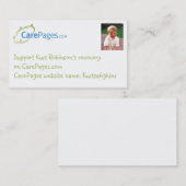 CarePages Aangepaste visitekaartjes (Voorkant / Achterkant)