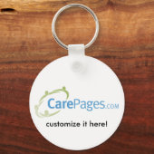 CarePages.com Aangepaste Sleutelhanger (Voorkant)