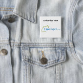 CarePages.com Custom Logo Magnet Vierkante Button 5,1 Cm (In situ)