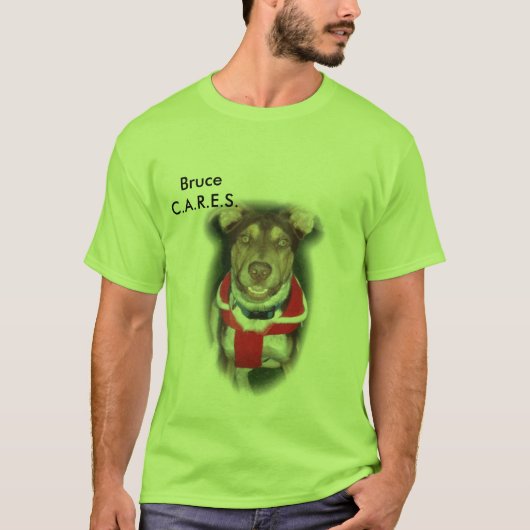 CARES - Bruce - Gepersonaliseerd T-shirt (Voorkant)