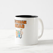 Caretaker Janitor Support G Tweekleurige Koffiemok (Voorkant rechts)