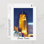 Carew Tower, Cincinnati, Ohio, Verenigde Staten va Briefkaart (Voorkant / Achterkant)