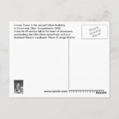 Carew Tower, Cincinnati, Ohio, Verenigde Staten va Briefkaart (Achterkant)