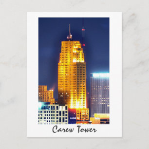 Carew Tower, Cincinnati, Ohio, Verenigde Staten va Briefkaart