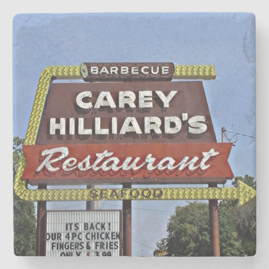 Carey Hillard's, Savannah, Georgia Onderzetter (Voorkant)