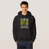 Cargo Agent Warehouse Worker Warehousing Job Posit Hoodie (Voorkant volledig)