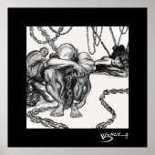 Cargo - Black Art Canvas afdrukken Poster (Voorkant)