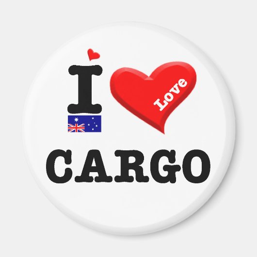 CARGO - I Love Magneet (Voorkant)