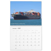 Cargo Ships 2026 kalender (Jan 2027)
