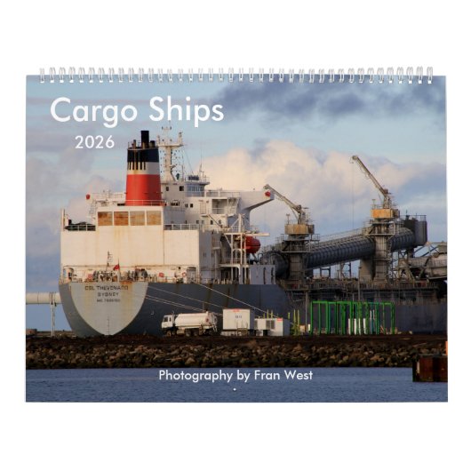 Cargo Ships 2026 kalender (Hoes)