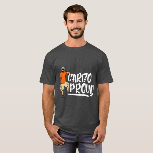 Cargo Shorts Meme  Cargo Proud T-shirt (Voorkant volledig)