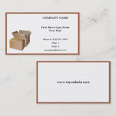 CARGO-Visitekaartje Visitekaartje (Voorkant / Achterkant)