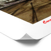 Carguero en el puerto (A Coruña) Poster (Hoek)