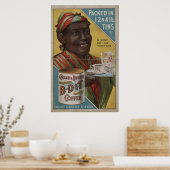Carhart & Brother vierden gebrande koffie Poster (Keuken)