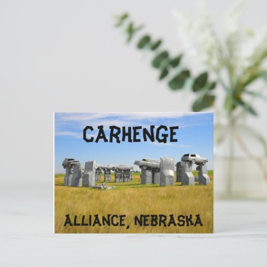 Carhenge Briefkaart (Staand voorkant)