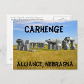 Carhenge Briefkaart (Voorkant / Achterkant)