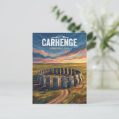 Carhenge VS Briefkaart (Staand voorkant)