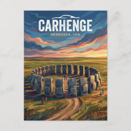 Carhenge VS Briefkaart