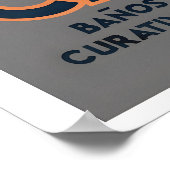 Carhué Argentinië Vintage Reisposter - Ingelijst Poster (Hoek)