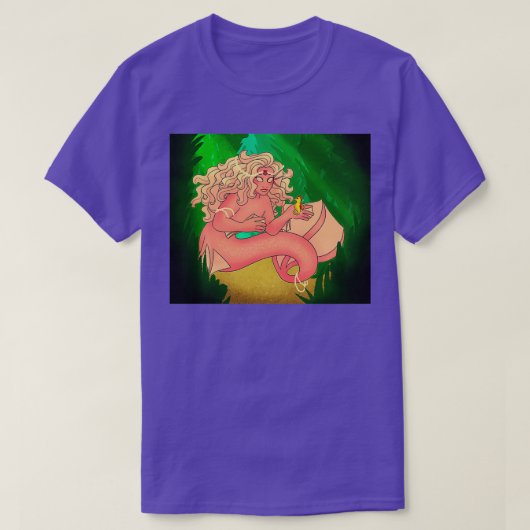 cari in a kelp forest t-shirt (Design voorkant)