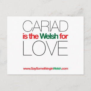 CARIAD BRIEFKAART