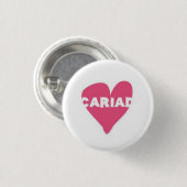 Cariad Button Badge (Voorkant /achterkant)