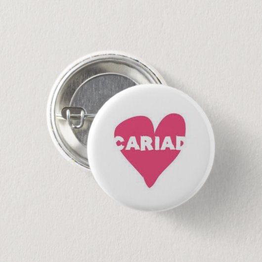 Cariad Button Badge (Voorkant /achterkant)