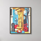 Cariatide | Jean Metzinger | Canvas Afdruk (Voorkant)