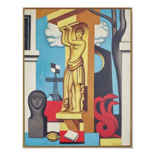 Cariatide | Jean Metzinger | Foto Afdruk (Voorkant)