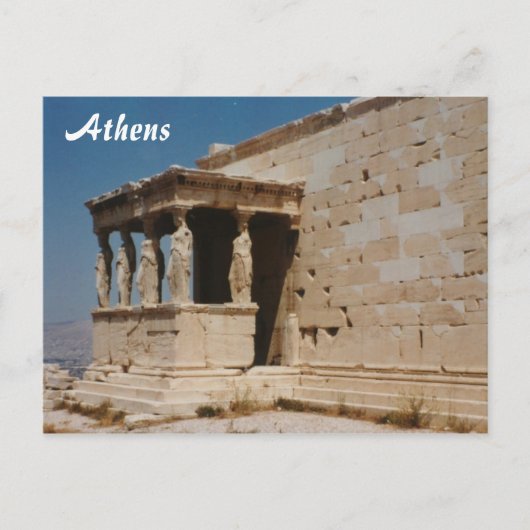 Cariatides - Athene Briefkaart (Voorkant)