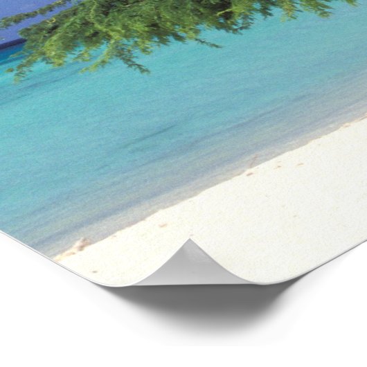 Caribbean, Aruba. Eagle Beach Poster (Hoek)