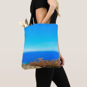 Caribbean Azure Bliss – Dagelijkse Canvas tas (Dichtbij)