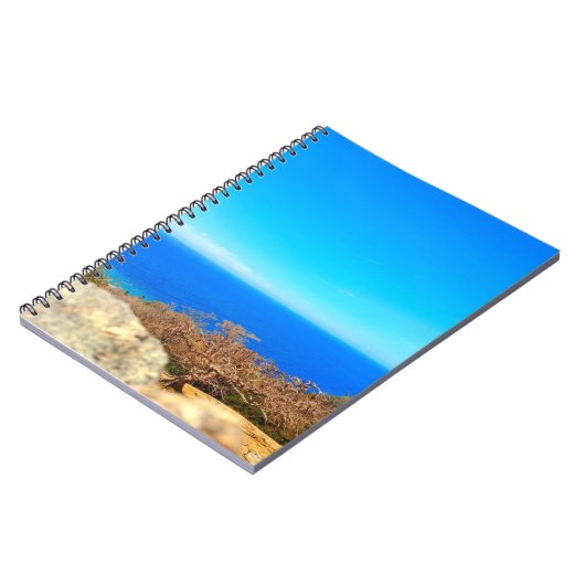 Caribbean Azure Bliss - Gereguleerd Notitieboek (Linkerzijde)