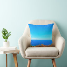 Caribbean Azure Bliss – Ocean Uitzicht Sierkussen