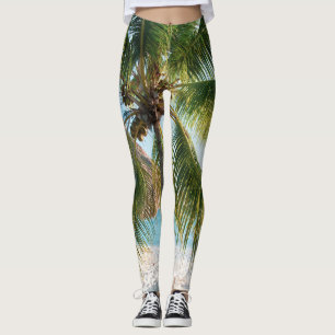 Caribbean Beach Bliss #1 #muur #kunst Leggings