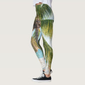 Caribbean Beach Bliss #1 #muur #kunst Leggings (Links)