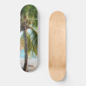 Caribbean Beach Bliss #1 #muur #kunst Persoonlijk Skateboard (Voorkant)