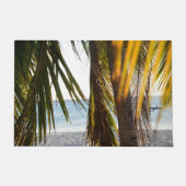 Caribbean Beach Bliss #2 #muur #kunst Deurmat (Voorkant)
