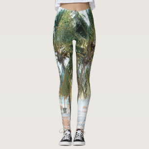 Caribbean Beach Bliss 7 #reizen #kunst Leggings