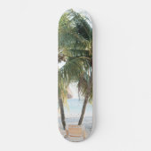 Caribbean Beach Bliss 7 #reizen #kunst Persoonlijk Skateboard (Voorkant)
